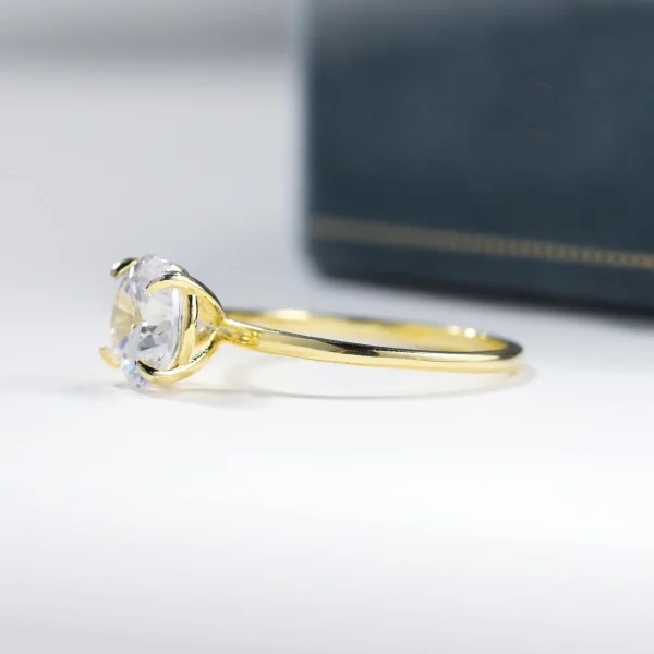 Solitaire Spark Engagement Ring - Image 4
