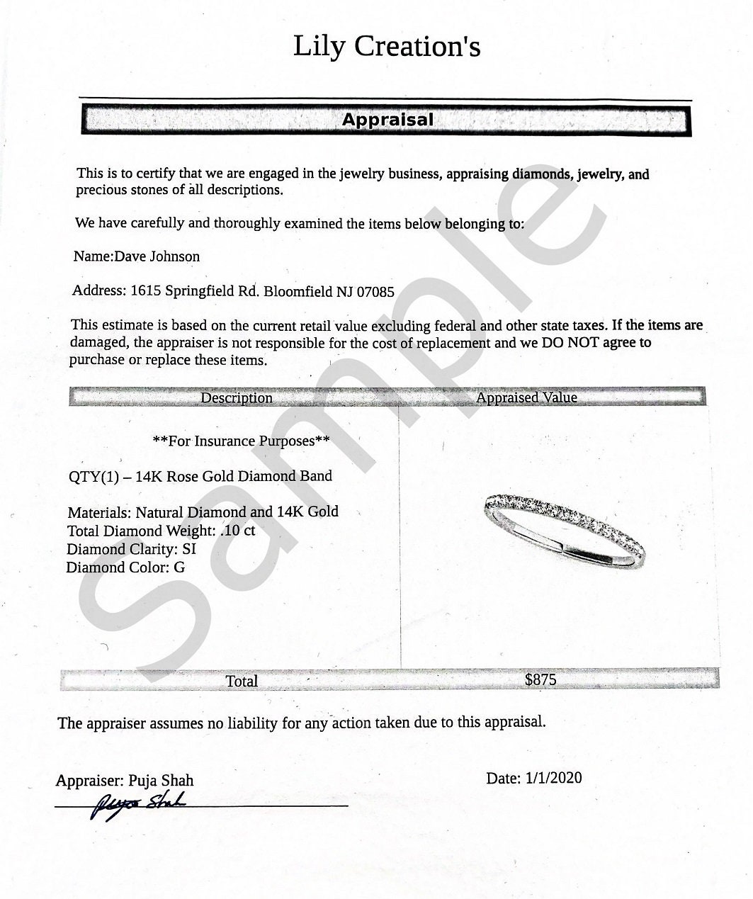 40 Carat Diamond Tennis Necklace, 40 Carat Diamond Necklace, Women's 40 Carat Diamond Necklace - Image 5